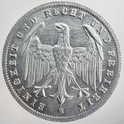 1923-A Germany 500 Mark Coin | Very High Grade | a8229