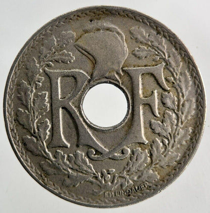 1924 France 25 Centimes Coin | Fine Collectable Grade