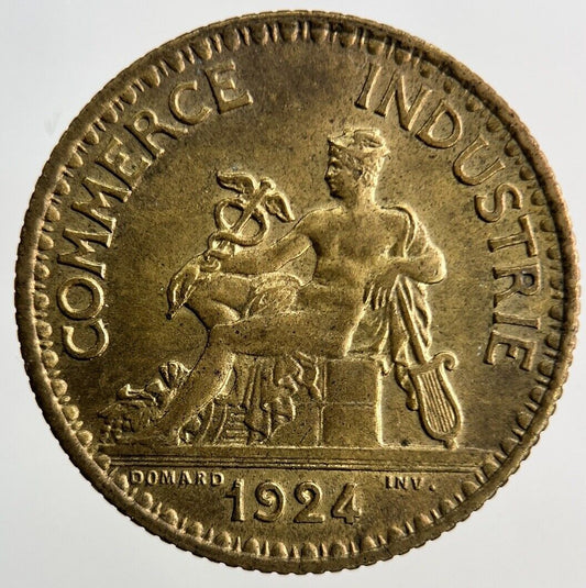1924 France 1 Franc Coin | Fine Collectable Grade