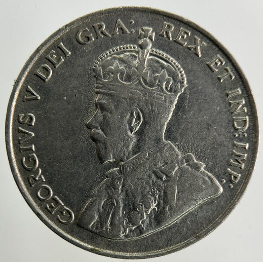 1924 Canada 5 Cents Coin | Fine Collectable Grade