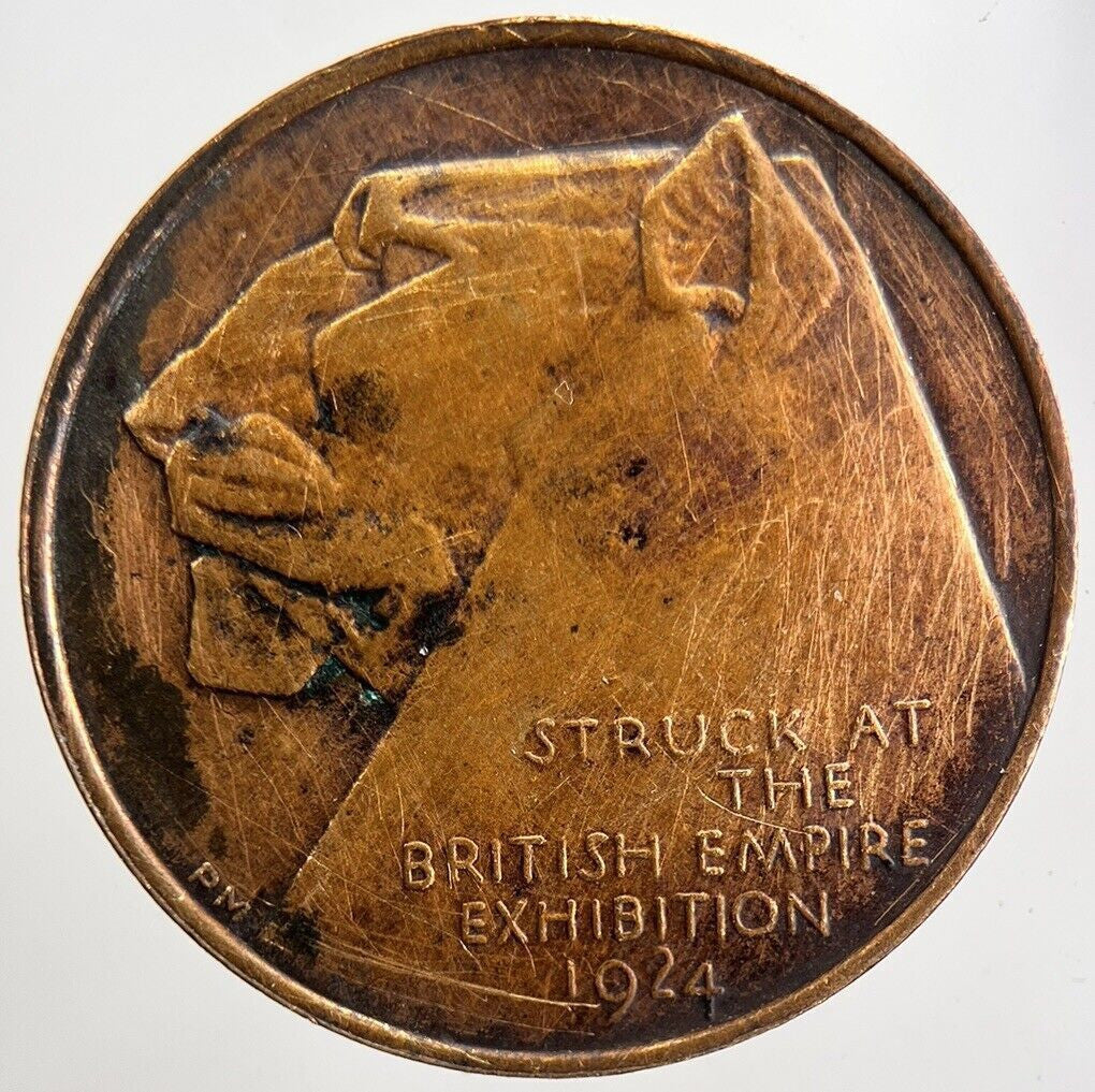 1924 Industry Commerce Empire Exhibition Coin Token | Collectable Grade | a5683