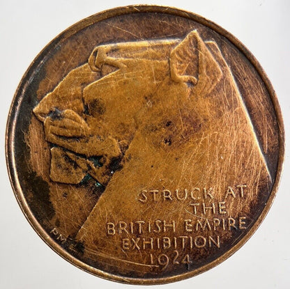 1924 Industry Commerce Empire Exhibition Coin Token | Collectable Grade | a5683