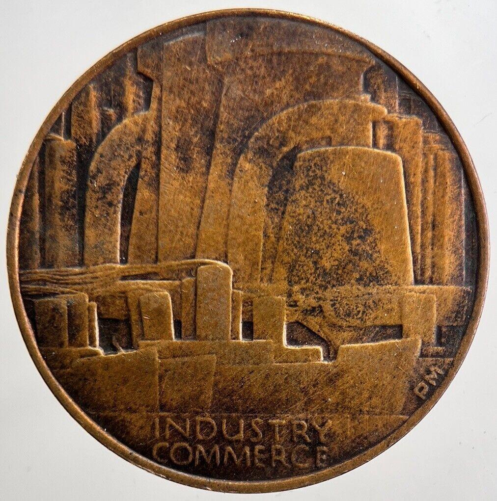1924 Industry Commerce Empire Exhibition Coin Token | Collectable Grade | a5683