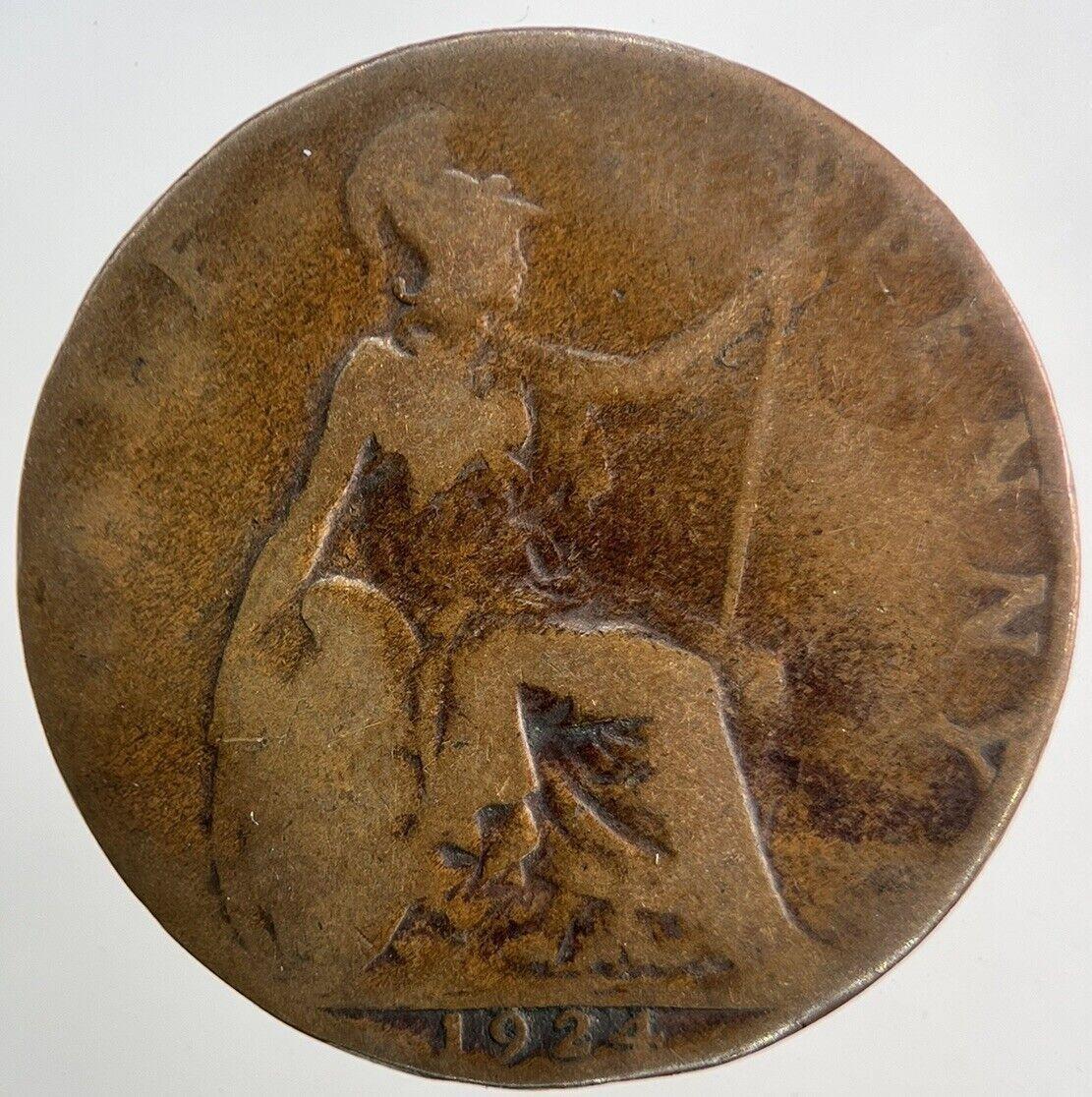 1924 George V Half-Penny Coin | Collectable Grade