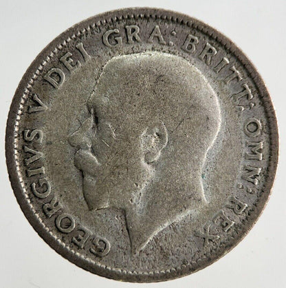 1924 George V Sixpence Silver Coin | Fair Grade