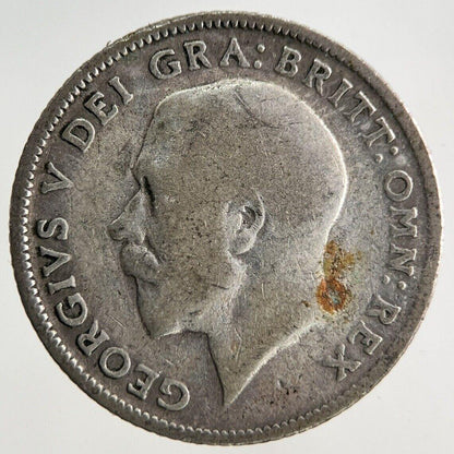 1924 George V Sixpence Silver Coin | Fair Grade