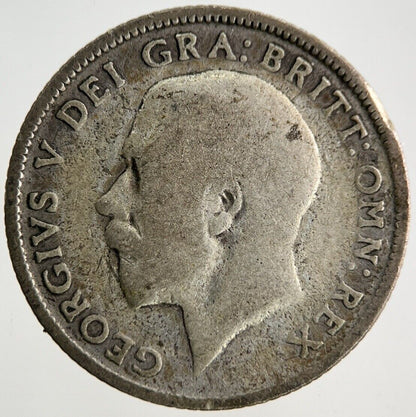 1924 George V Sixpence Silver Coin | Fair Grade