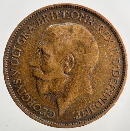 1924 George V Half-Penny Coin | Collectable Grade