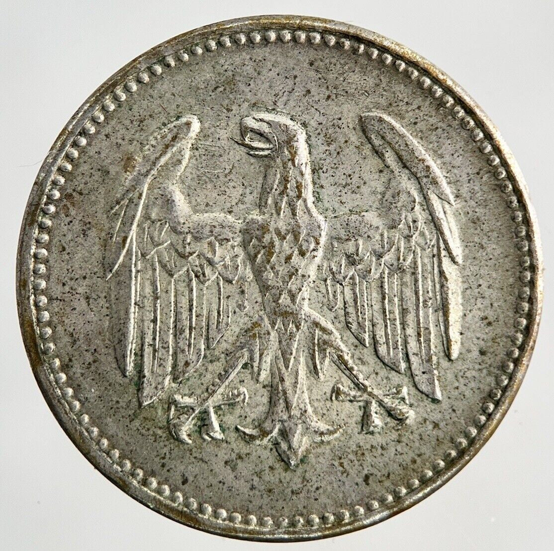 1924 Germany 1 Mark Silver Coin | Very High Grade