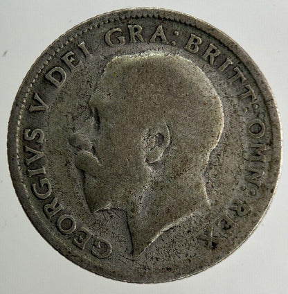 1924 George V Sixpence Silver Coin | Fair Grade