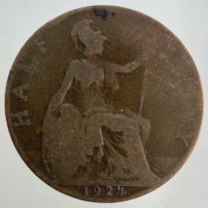 1924 George V Half-Penny Coin | Collectable Grade