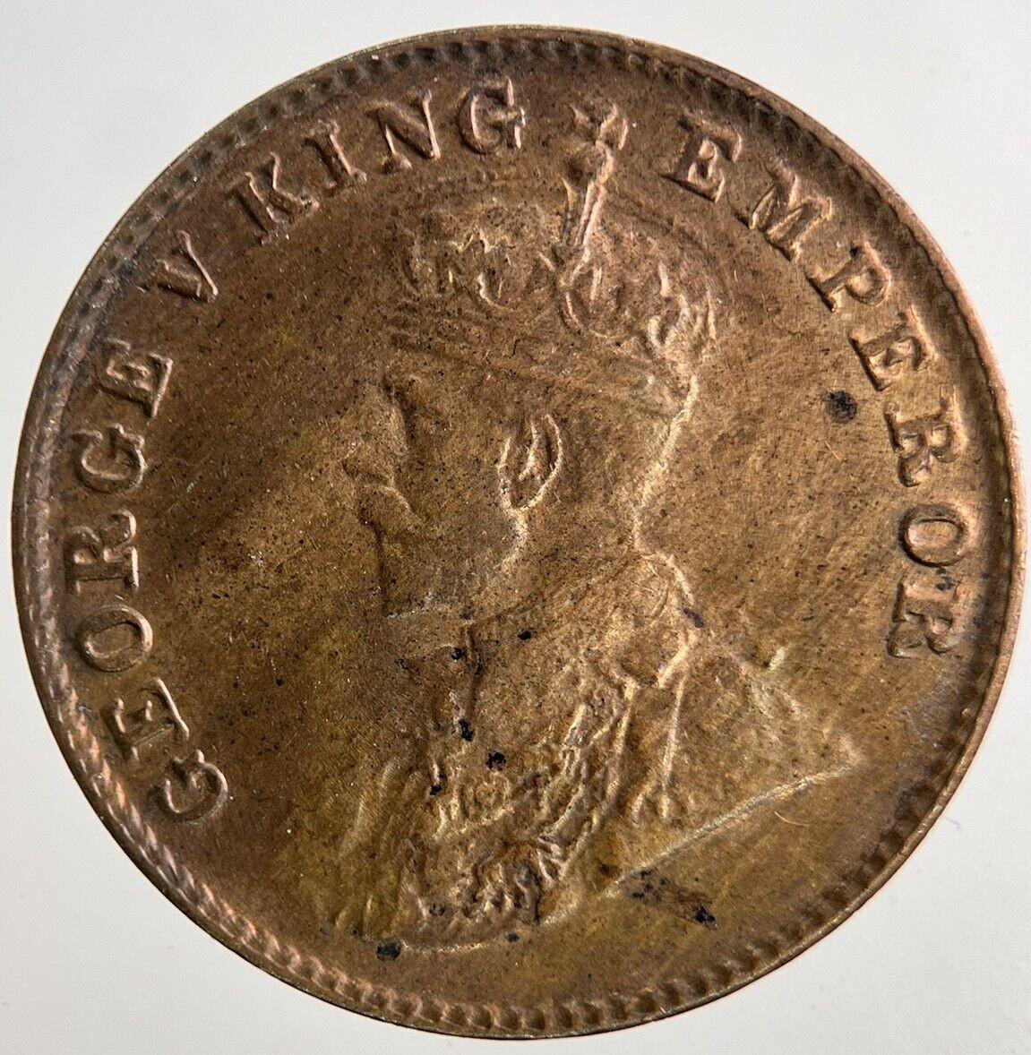 1925 India One Quarter 1/4 Anna Coin | Fine Collectable Grade | a5334