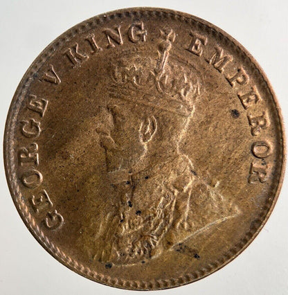 1925 India One Quarter 1/4 Anna Coin | Fine Collectable Grade | a5334
