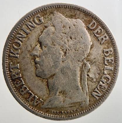 1925 1 One Franc Belgian Congo Coin | Collectable Grade | a2398