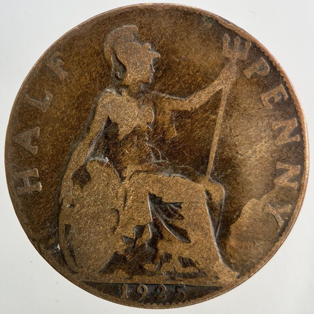 1925 George V Half-Penny Coin | Collectable Grade