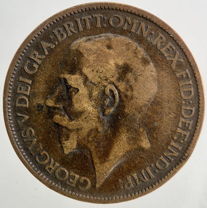 1925 George V Half-Penny Coin | Collectable Grade