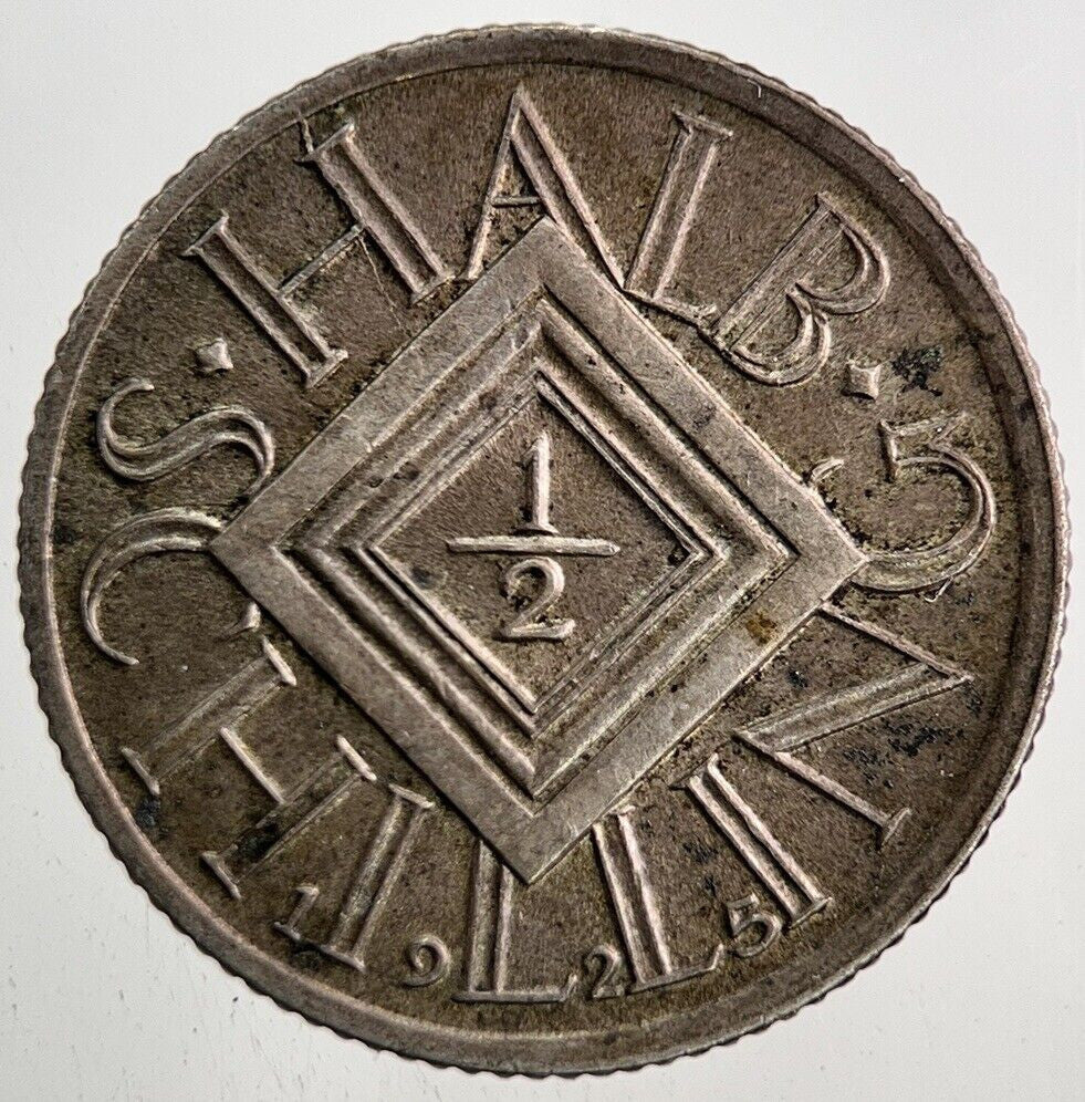 1925 Austria 1/2 Half Schilling Silver Coin | Very High Grade