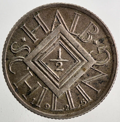 1925 Austria 1/2 Half Schilling Silver Coin | Very High Grade