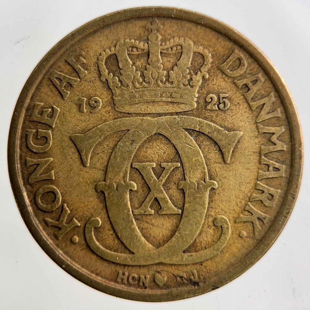 1925 Denmark 1 Krone Coin | Fine Collectable Grade