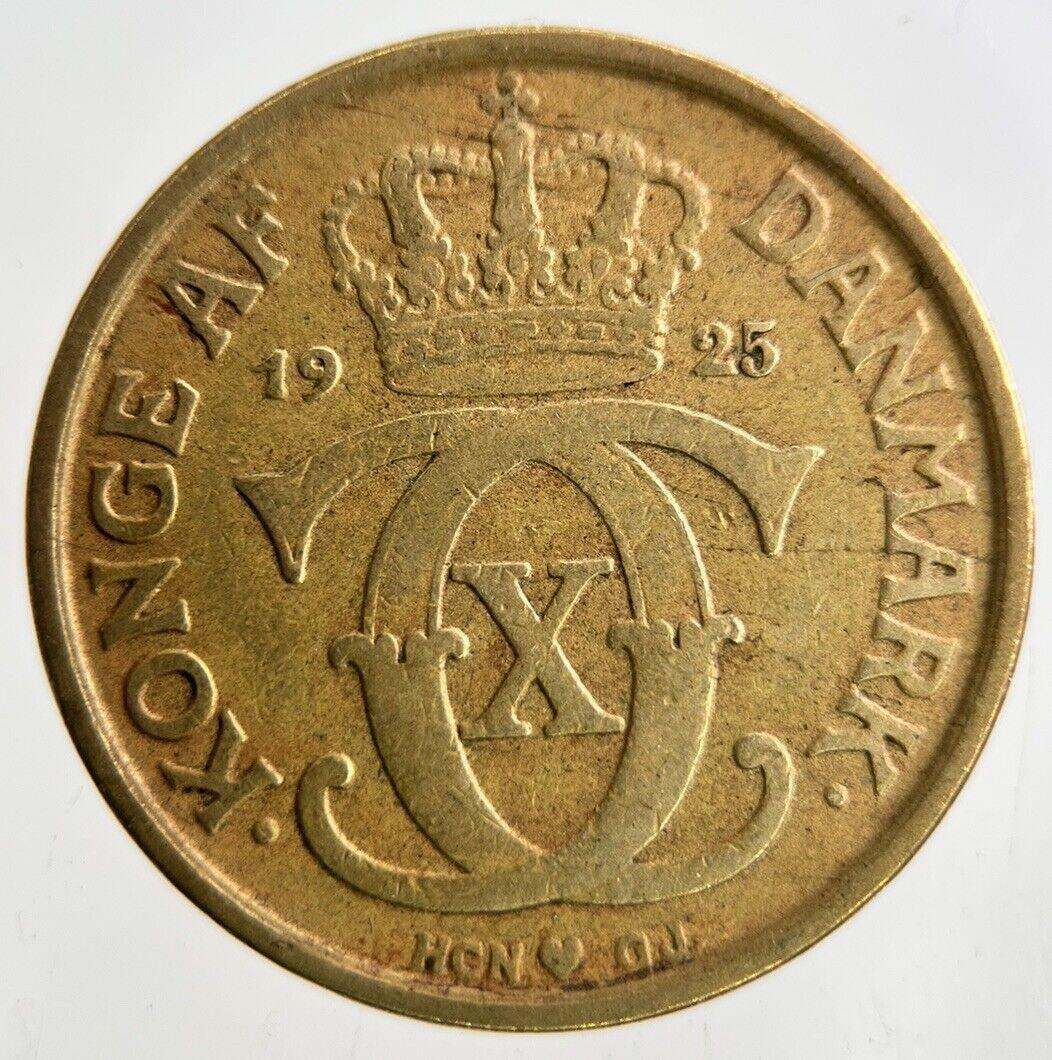 1925 Denmark 1 Krone Coin | Fine Collectable Grade