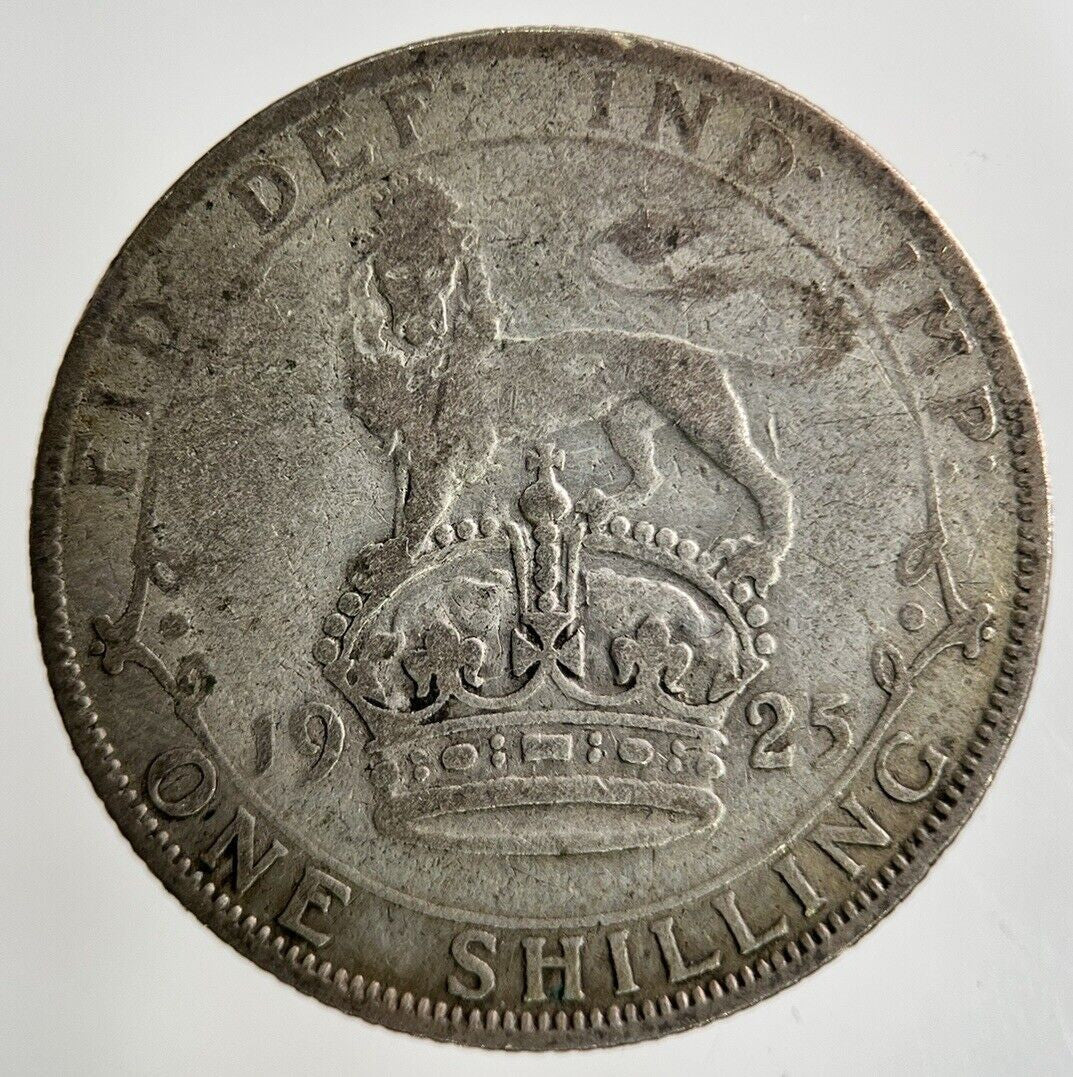 1925 George V Shilling Silver Coin | Collectable Grade