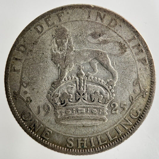 1925 George V Shilling Silver Coin | Collectable Grade