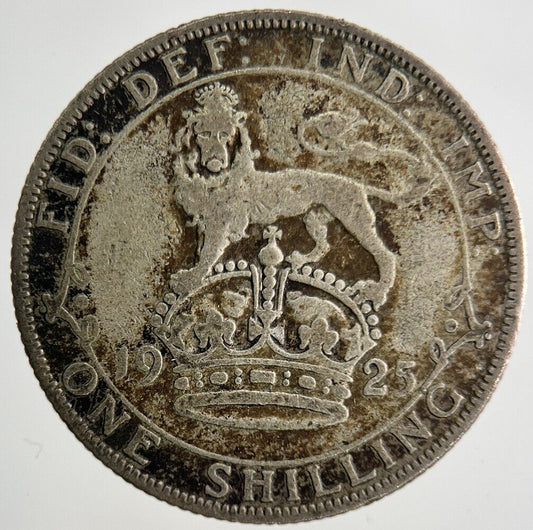 1925 George V Shilling Silver Coin | Collectable Grade