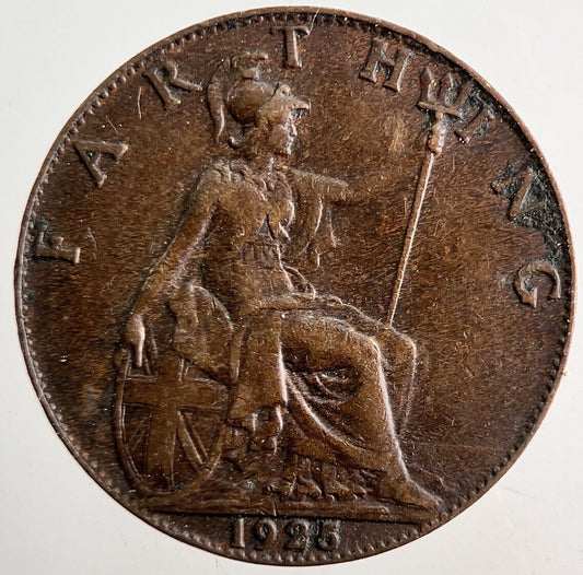 1925 George V Farthing Coin | Very High Grade