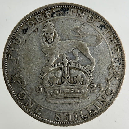 1925 George V Shilling Silver Coin | Collectable Grade