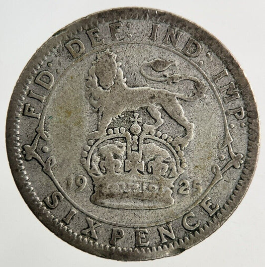 1925 George V Sixpence Silver Coin | Collectable Grade