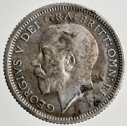 1925 George V Sixpence Silver Coin | Fine Collectable Grade