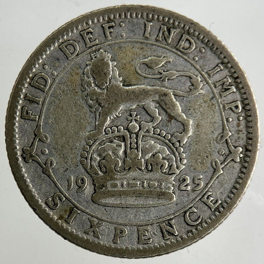 1925 George V Sixpence Silver Coin | Collectable Grade