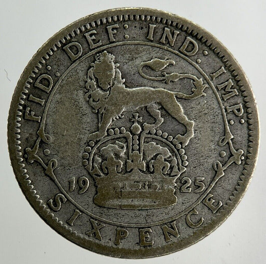 1925 George V Sixpence Silver Coin | Collectable Grade