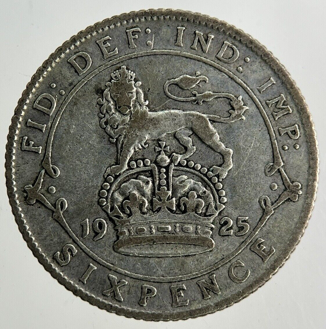 1925 George V Sixpence Silver Coin | Collectable Grade