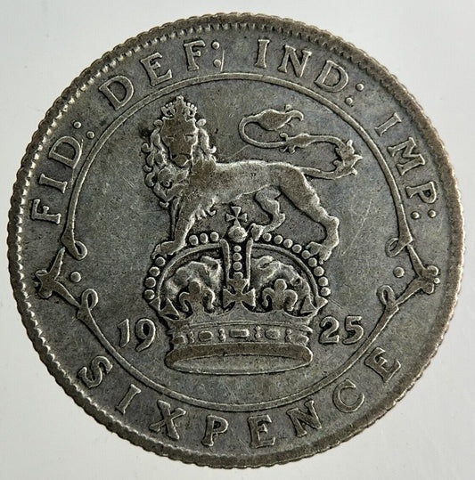 1925 George V Sixpence Silver Coin | Collectable Grade