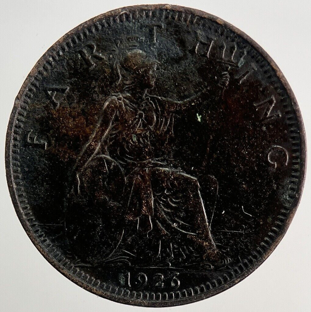 1926 George V Farthing Coin | Very High Grade