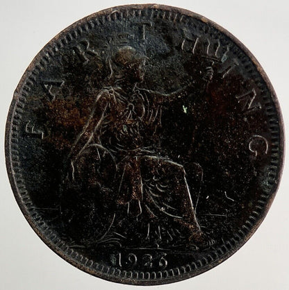 1926 George V Farthing Coin | Very High Grade