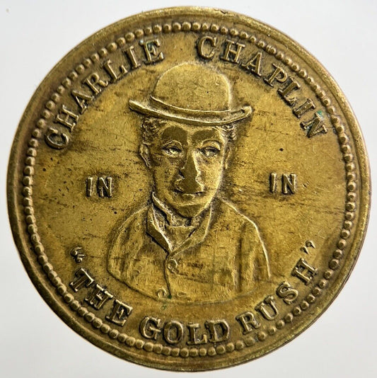1926 Charlie Chaplin The Gold Rush Wigan Token | Fine Collectable Grade | a1007