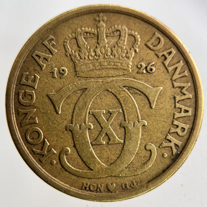 1926 Denmark 1 Krone Coin | Fine Collectable Grade