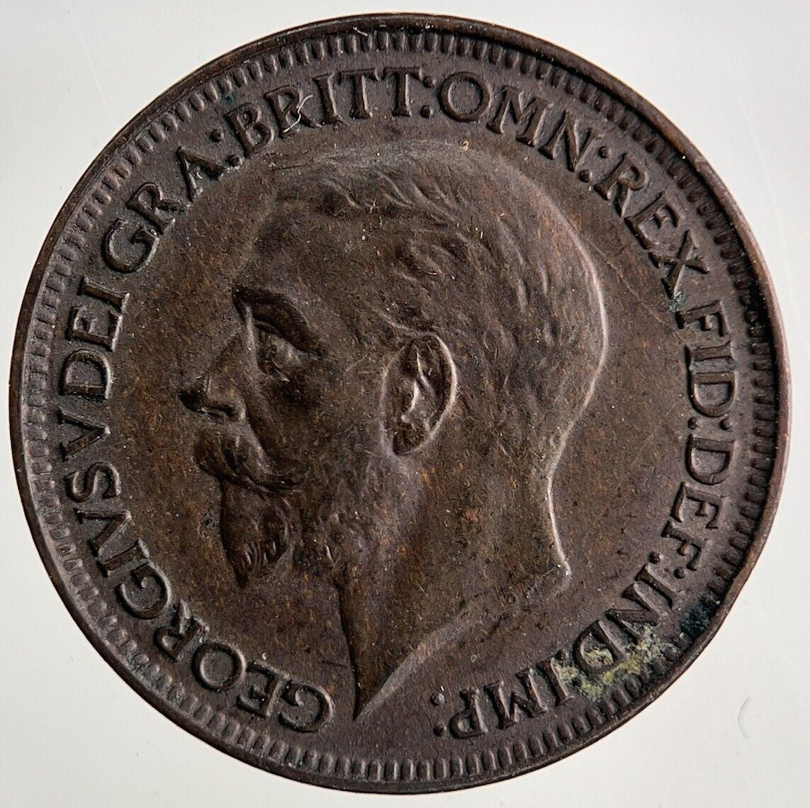 1926 George V Farthing Coin | Very High Grade