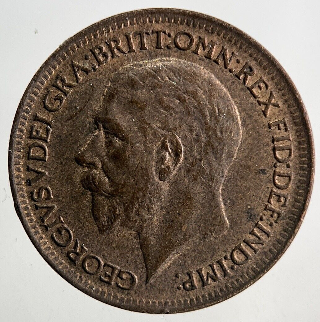 1926 George V Farthing Coin | Very High Grade