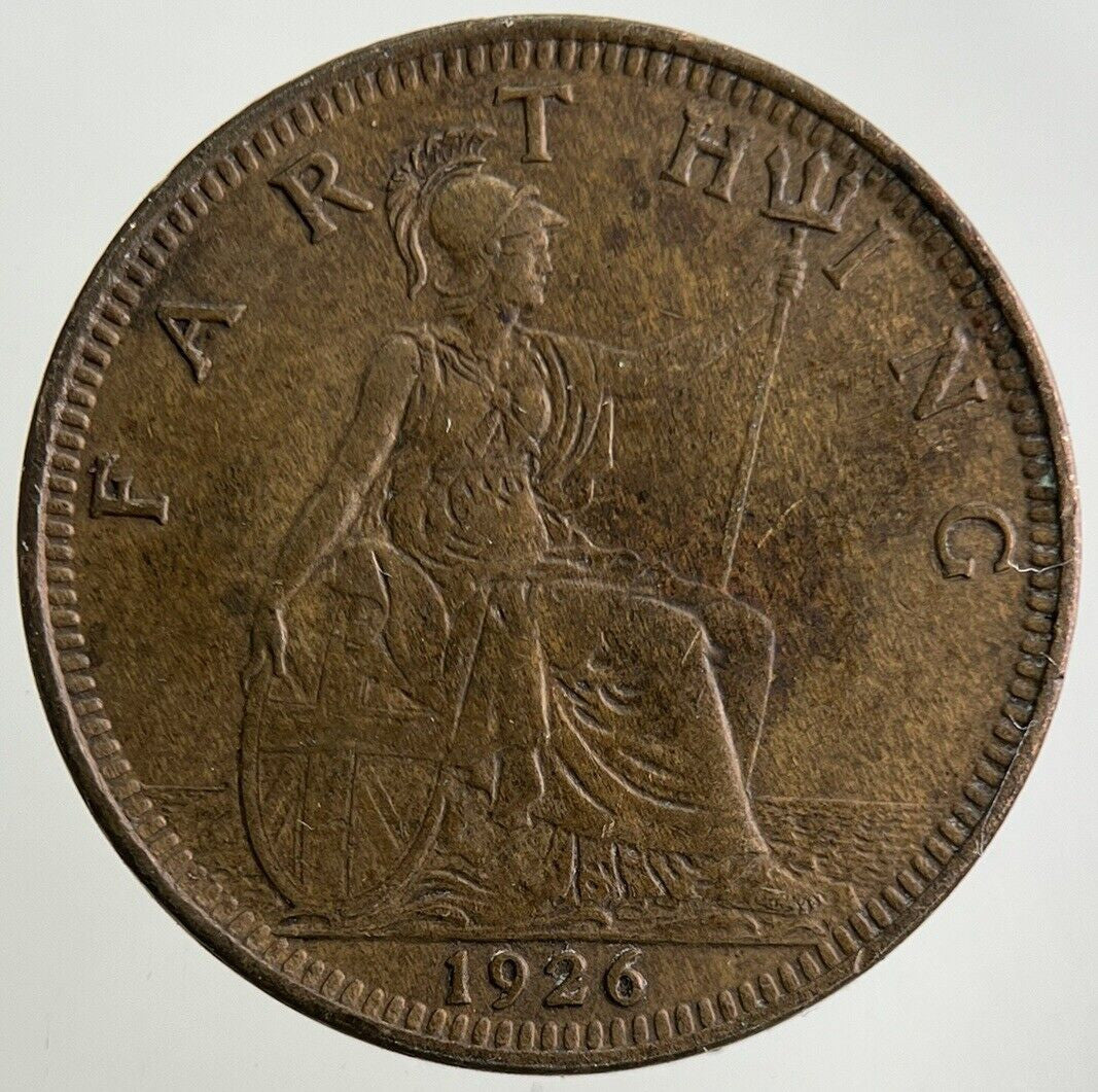 1926 George V Farthing Coin | Very High Grade