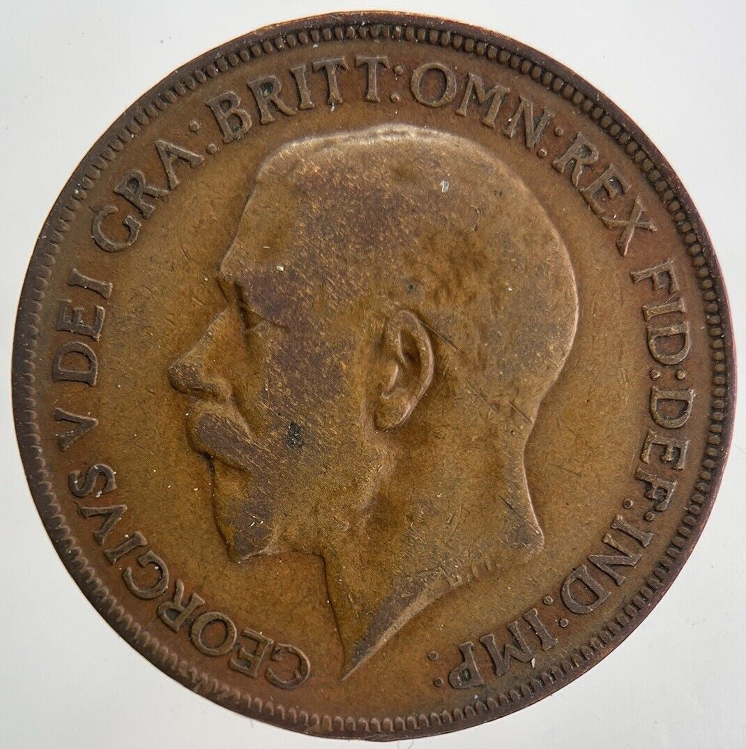 1926 George V One Penny Coin | Fine Collectable Grade