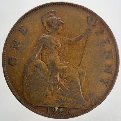 1926 George V One Penny Coin | Fine Collectable Grade