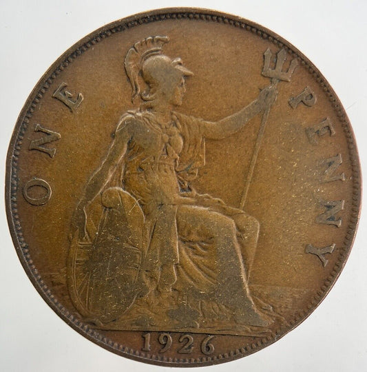 1926 George V One Penny Coin | Fine Collectable Grade