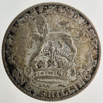 1926 George V Shilling Silver Coin | Collectable Grade