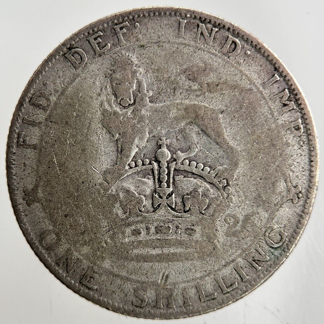 1926 George V Shilling Silver Coin | Fair Grade