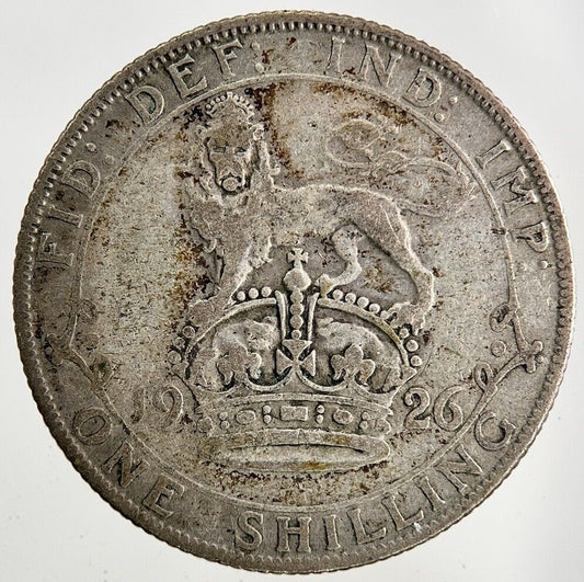 1926 George V Shilling Silver Coin | Collectable Grade