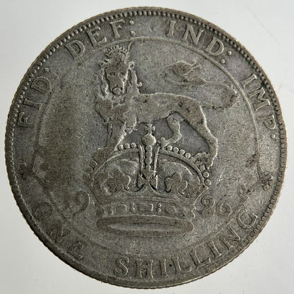 1926 George V Shilling Silver Coin | Collectable Grade