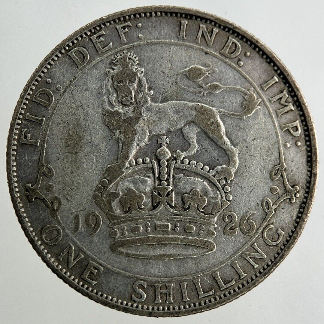 1926 George V Shilling Silver Coin | Collectable Grade